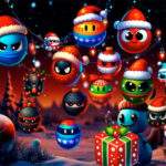 Christmas Rush : Red and Friend Balls