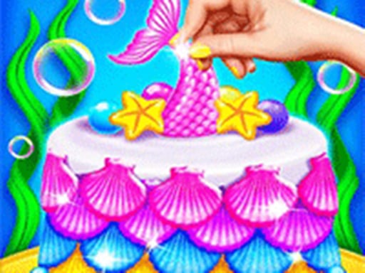 Mermaid Cake Cooking Design – Fun in Kitchen